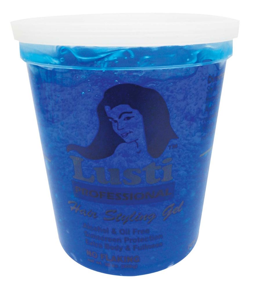 6 Units of Lusti Professional Hair Styling Gel 32 Oz Firm Hold Made In