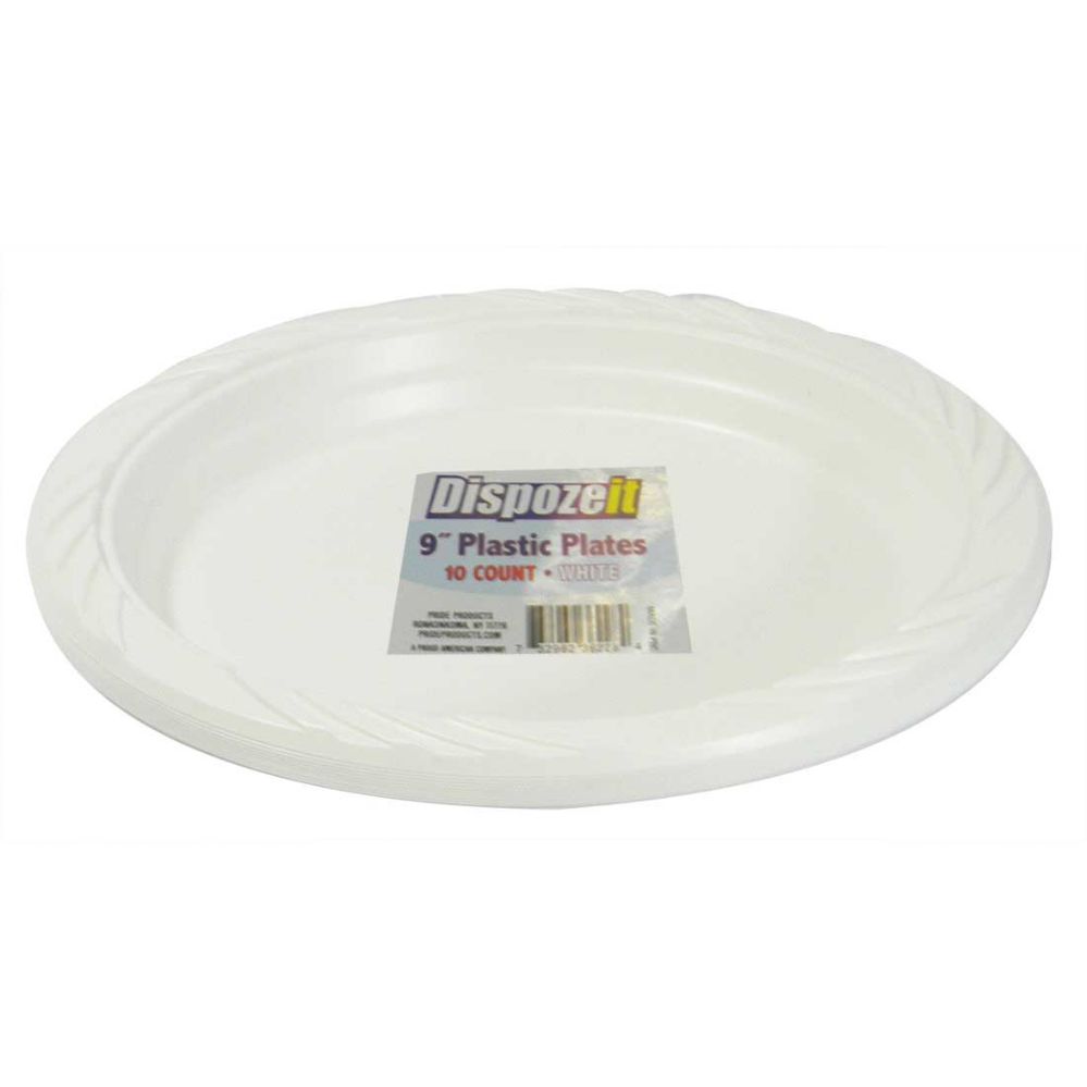 36 Units of PLASTIC PLATE 10 CT 9 WHITE - Disposable Plates & Bowls ... 36 Units of PLASTIC PLATE 10 CT 9 WHITE - Disposable Plates & Bowls ...