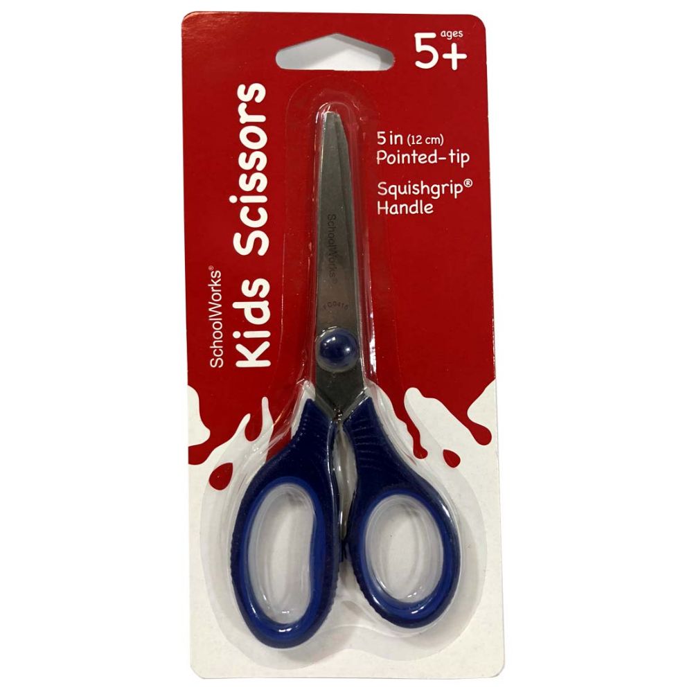 12 Units of School WorkS Scissors 5 Astd Scissors at