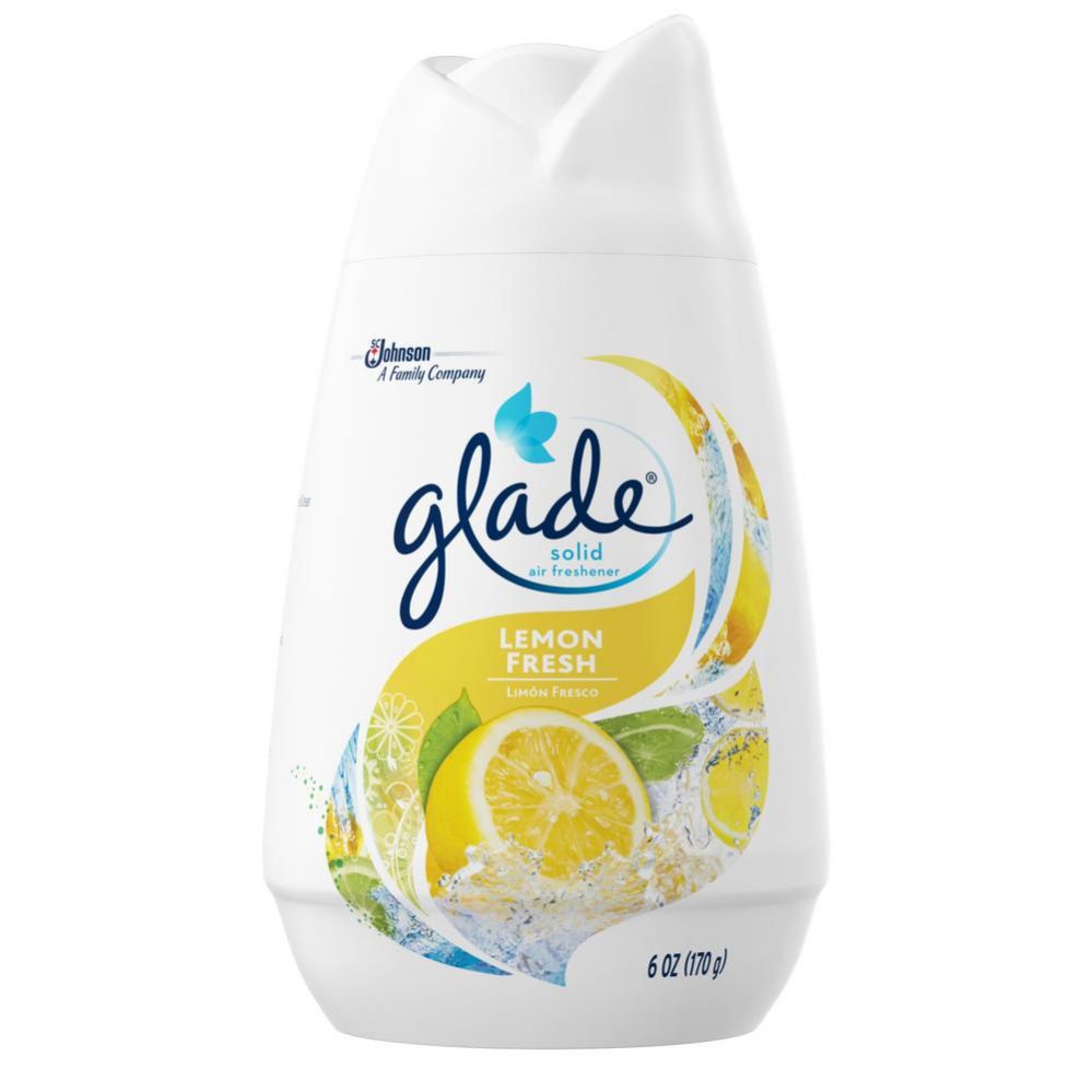 12 Units of Glade Solid Air Fr 6 Oz Fresh Lemon Air Fresheners at