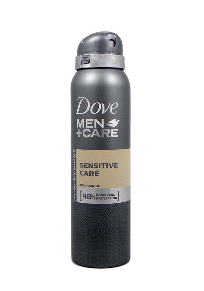 6 Units of Dove Spray 150ml Sensitive Men Deodorant at
