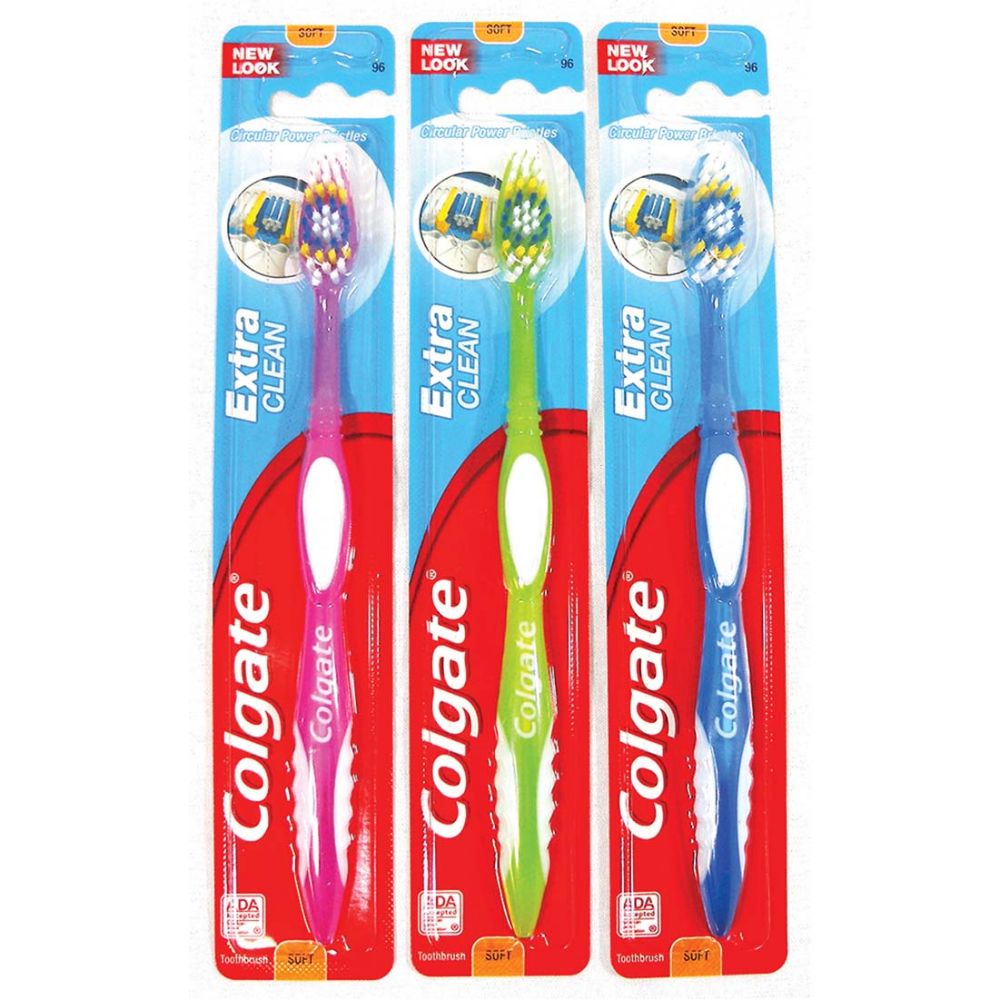 72 Units of Colgate Toothbrush Xtr Clean Soft Toothbrushes and Toothpaste at