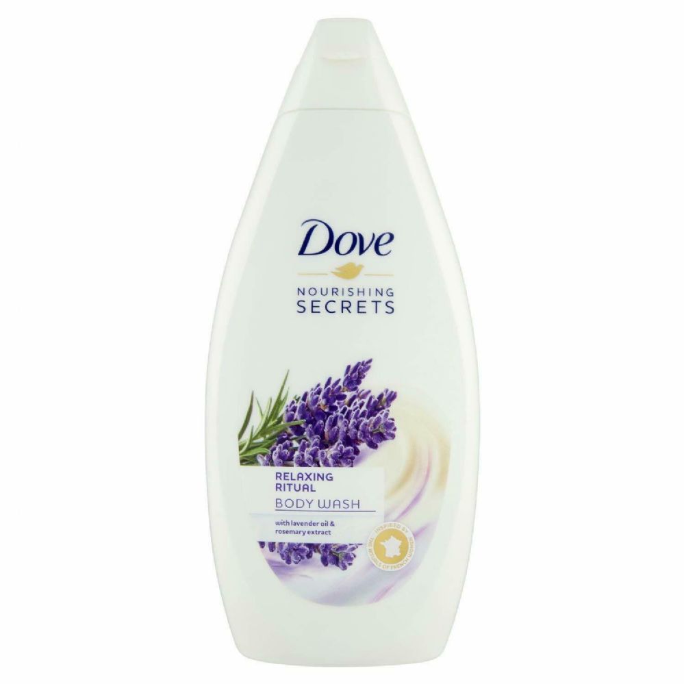 12 Units of Dove Bodywash 500 Ml Relaxing Ritual Lavender Soap & Body