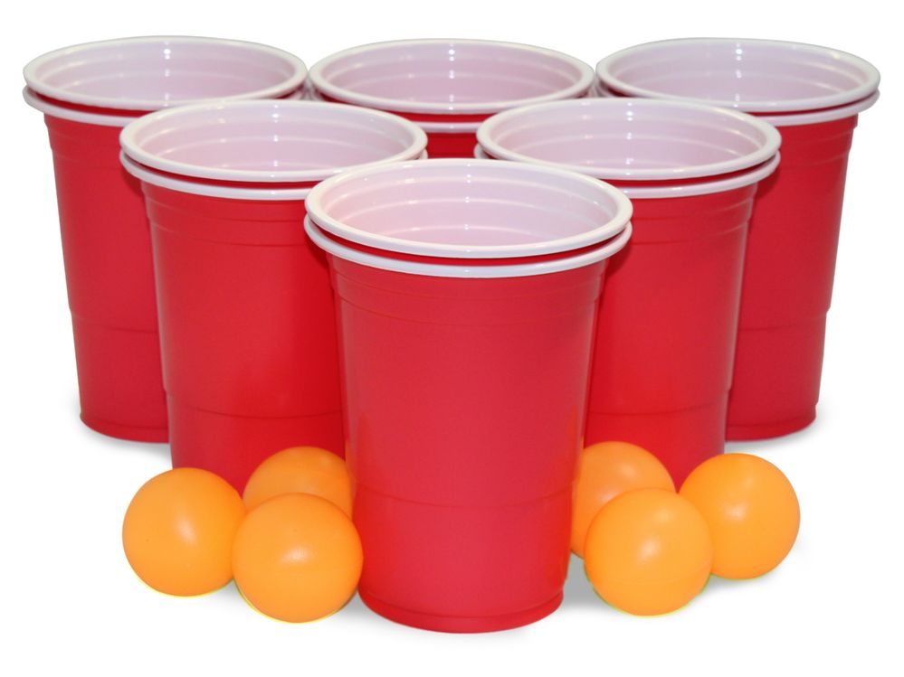 24 Units of BEER PONG SET 18PC Party Accessory Sets at