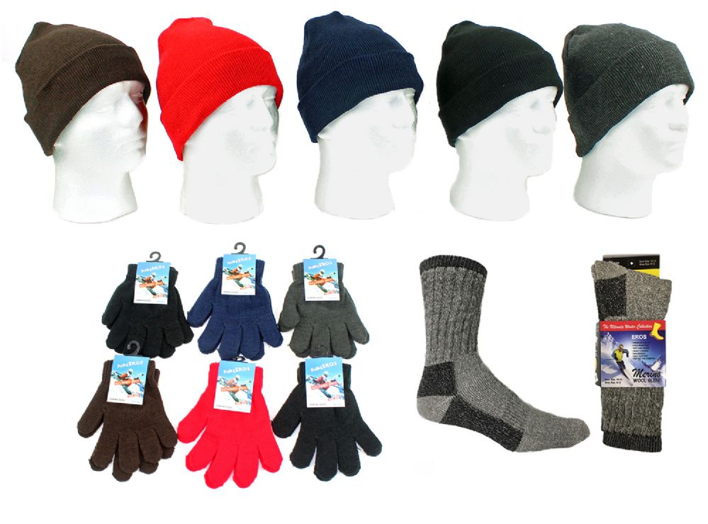 children's hats and gloves sets