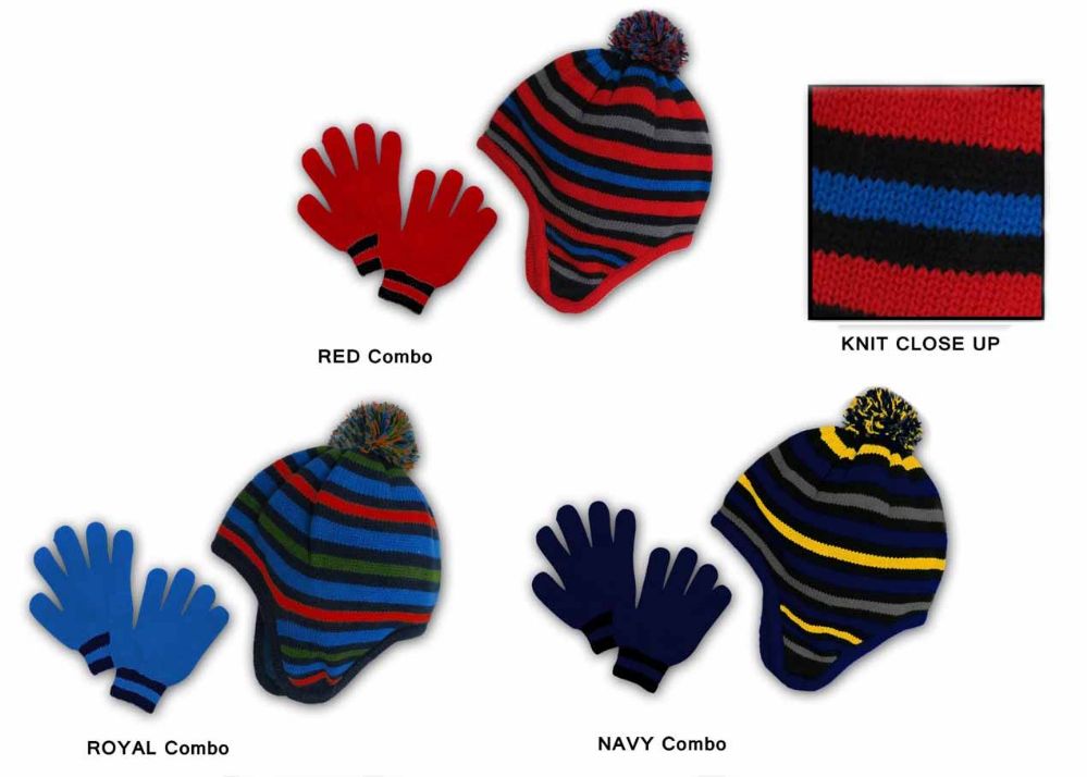 children's hats and gloves sets