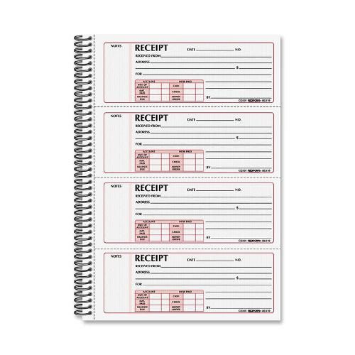 Rediform Money Receipt Book Receipt book at