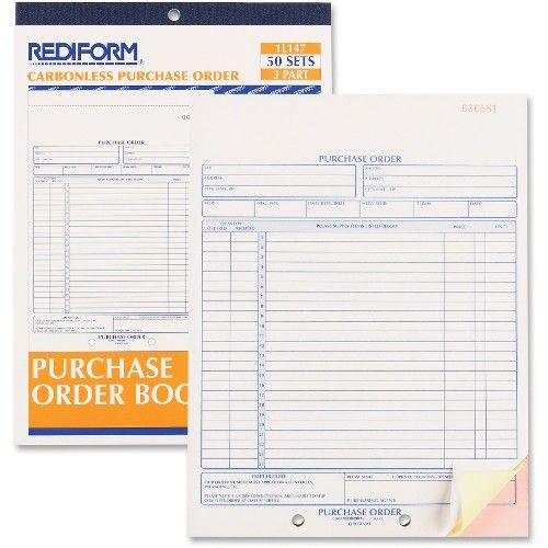 40 Units Of Rediform Purchase Orders Purchasing Forms Office