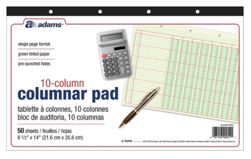 How To Write In Columnar Notebook at Marie Lynn blog