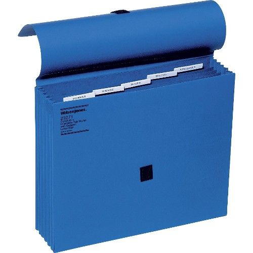 24 Units of Wilson Jones Insertable Tab Expanding Wallet File Folders