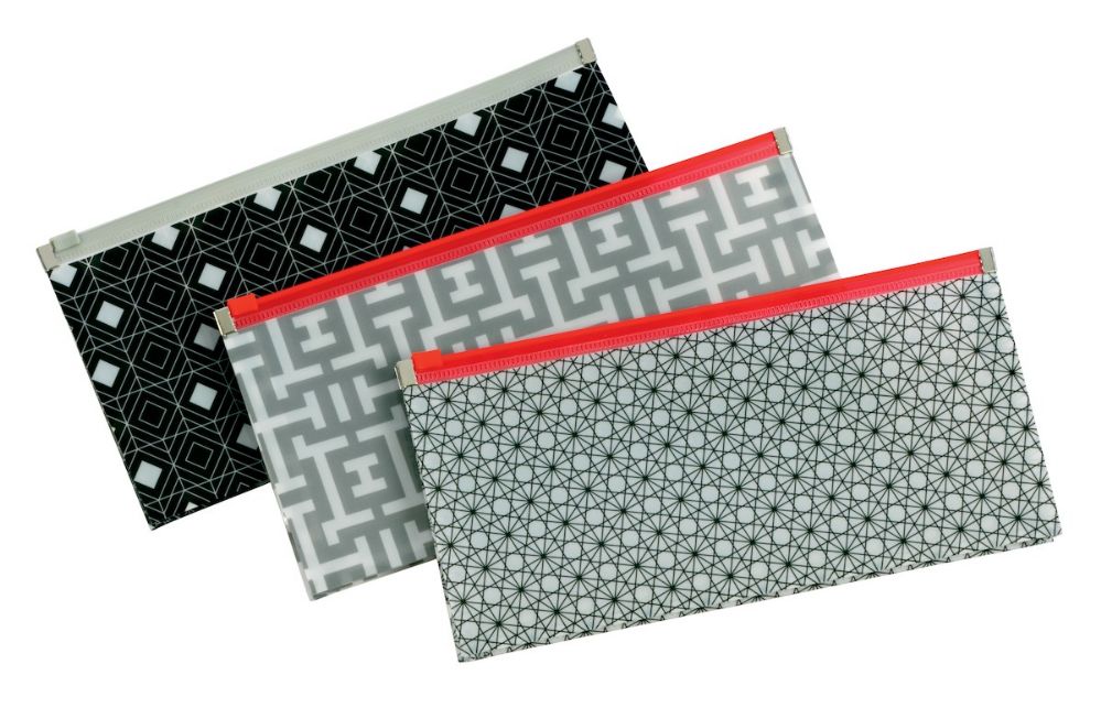 8 Units of Zip Envelope, ChecKSize, Assorted Envelopes at