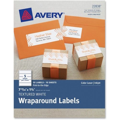 avery wraparound labels avery wraparound labels
