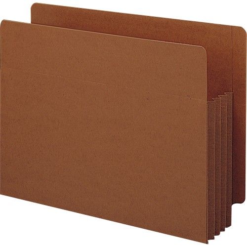 Smead 73780 Redrope Extra Wide End Tab Tuff Pocket File Pockets With