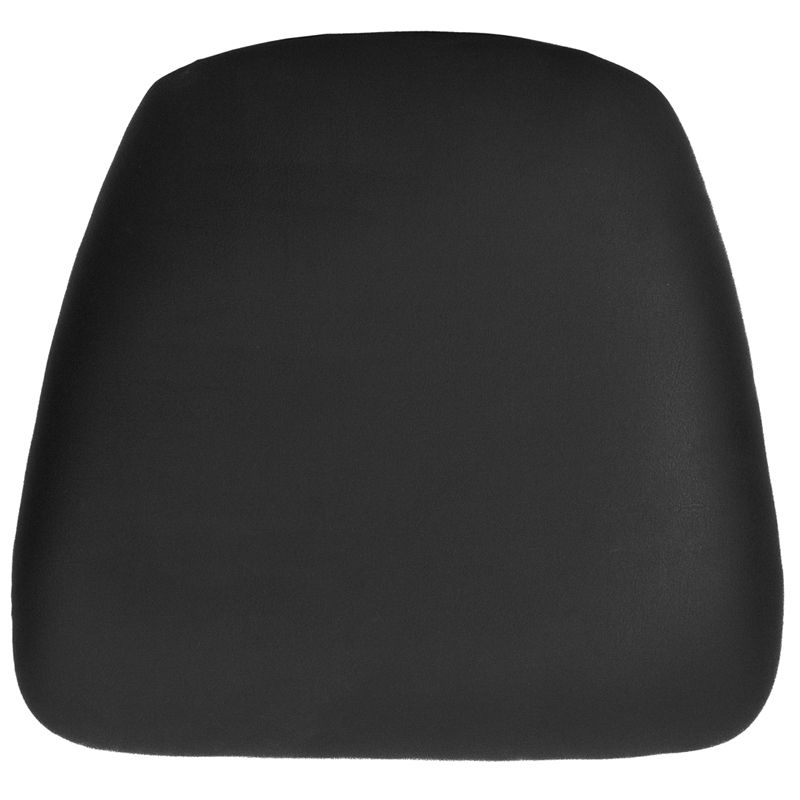 Hard Black Vinyl Chiavari Barstool Cushion Cushions at