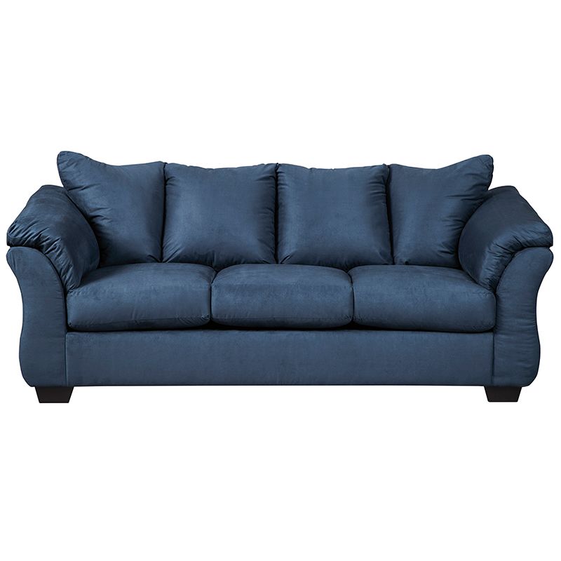 Blue Signature Design By Ashley Darcy Sofa In Blue Sofas at