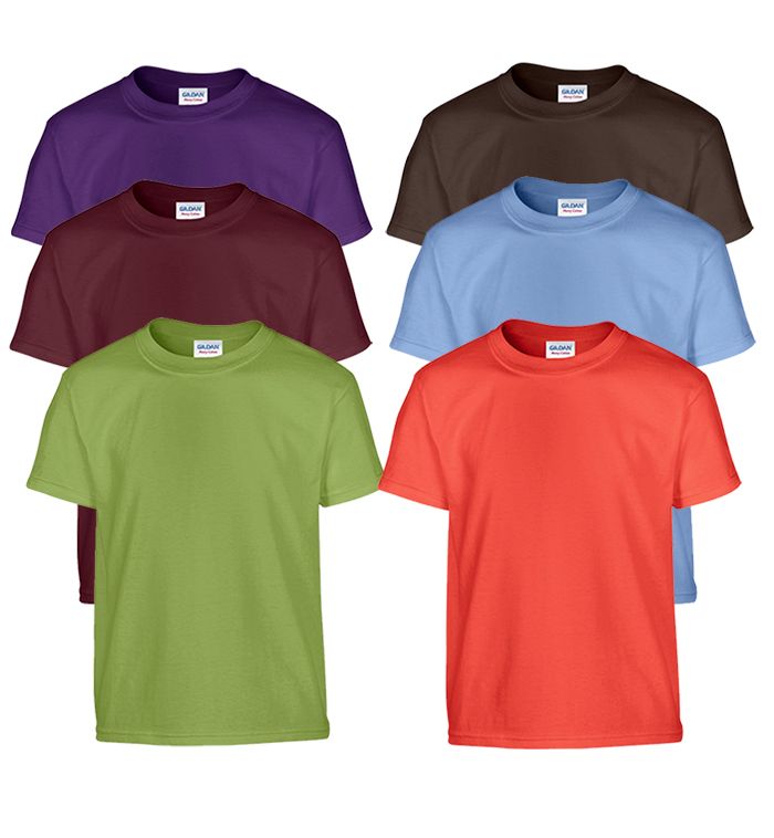 72 Units of Fruit of The Loom Irregular Youth TShirts Assorted Sizes
