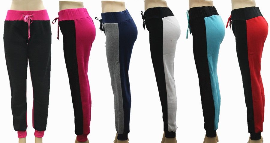 ladies fleece lined jogging bottoms