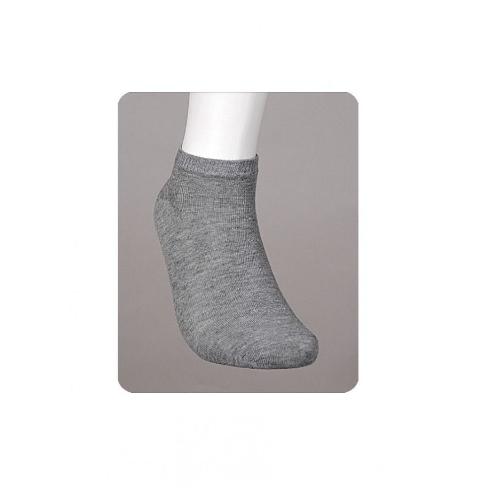 mens gray ankle socks