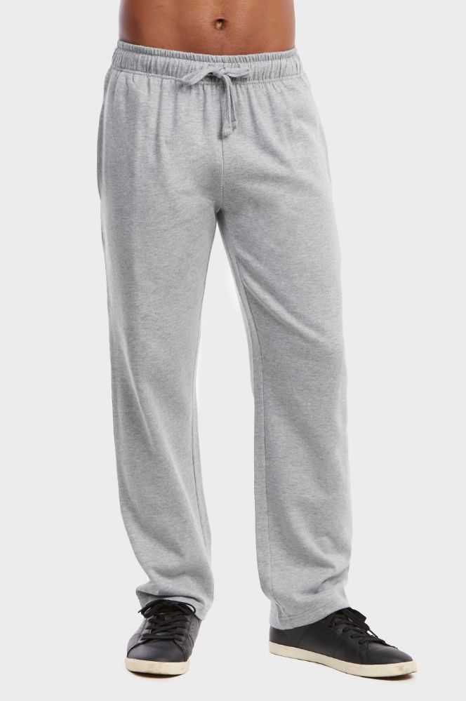 36 Units of Men's Lightweight Fleece Sweatpants In Heather Grey Size xl ...