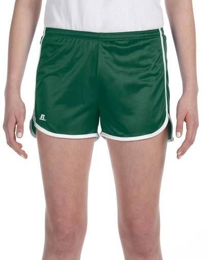 36 Units of Women's Russell Athletic Active Shorts In Dark Green And ...