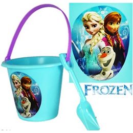 frozen bucket and spade