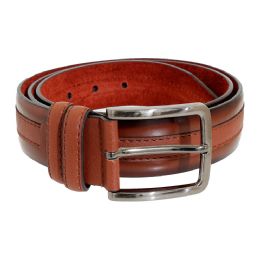 36 Units of Men's Genuine Leather Dress Belts,brown Color Only - Mens ...