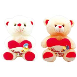 plush valentine bear