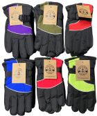 36 Units of Yacht & Smith Kids Thermal Sport Winter Warm Ski Gloves - Ski Gloves