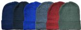 6 Units of Yacht & Smith Kids Winter Beanie Hat Assorted Colors - Winter Beanie Hats