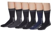 6 Pair Pack Of SOCKSNBULK Mens Cotton Thermal Boot Socks (238)